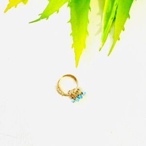 December Turquoise Julia Pendant by Amanda Sterett